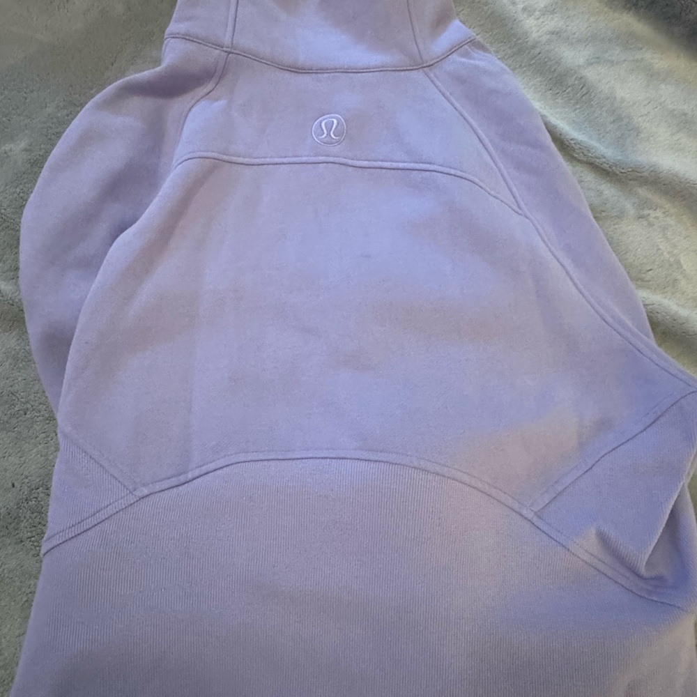 lululemon athletica Purple funnel neck zip up. - Picture 4 of 5